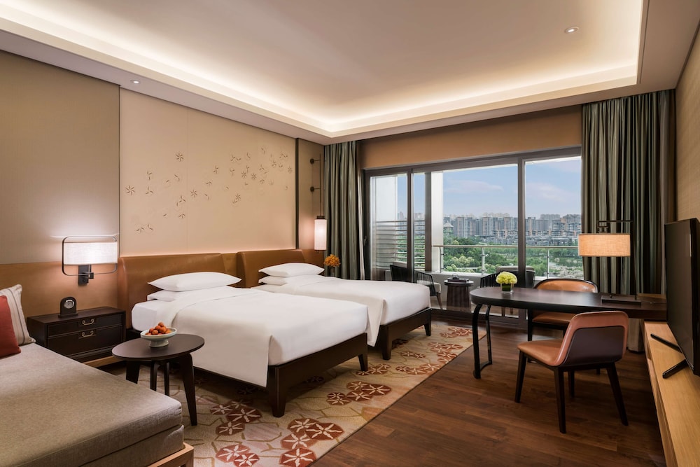 Habitación, 2 camas individuales del hotel Hyatt Regency Xi An. Foto 1