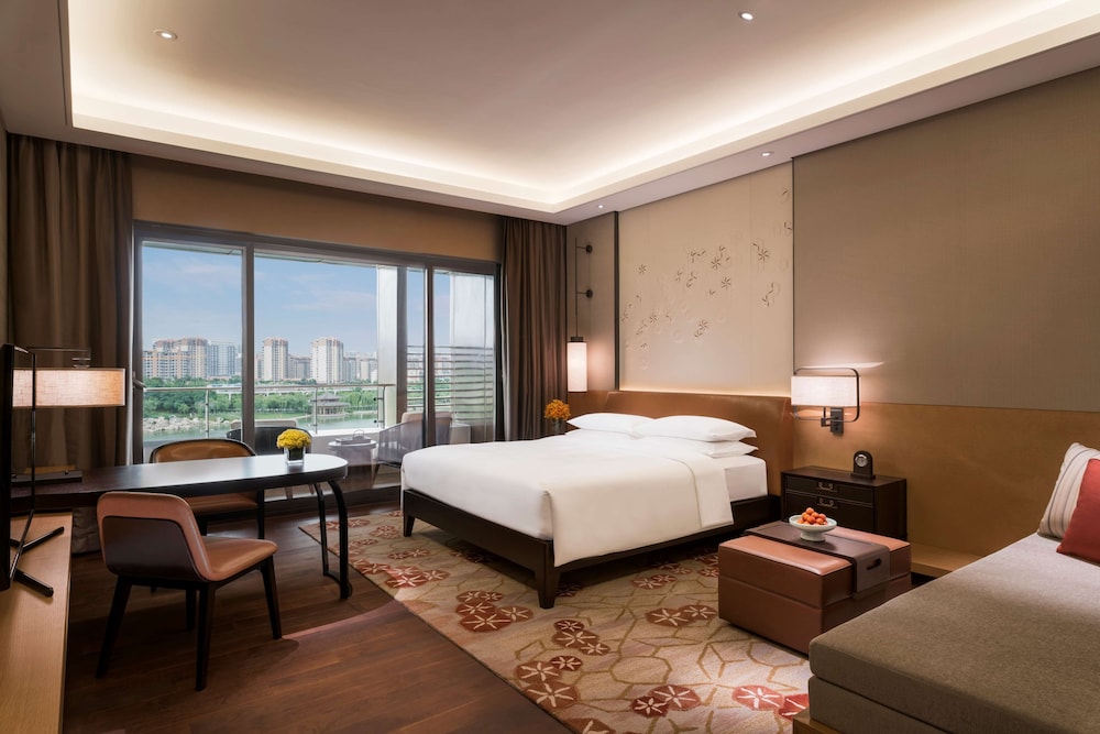 Habitación, 2 camas individuales, vistas al lago del hotel Hyatt Regency Xi An. Foto 2