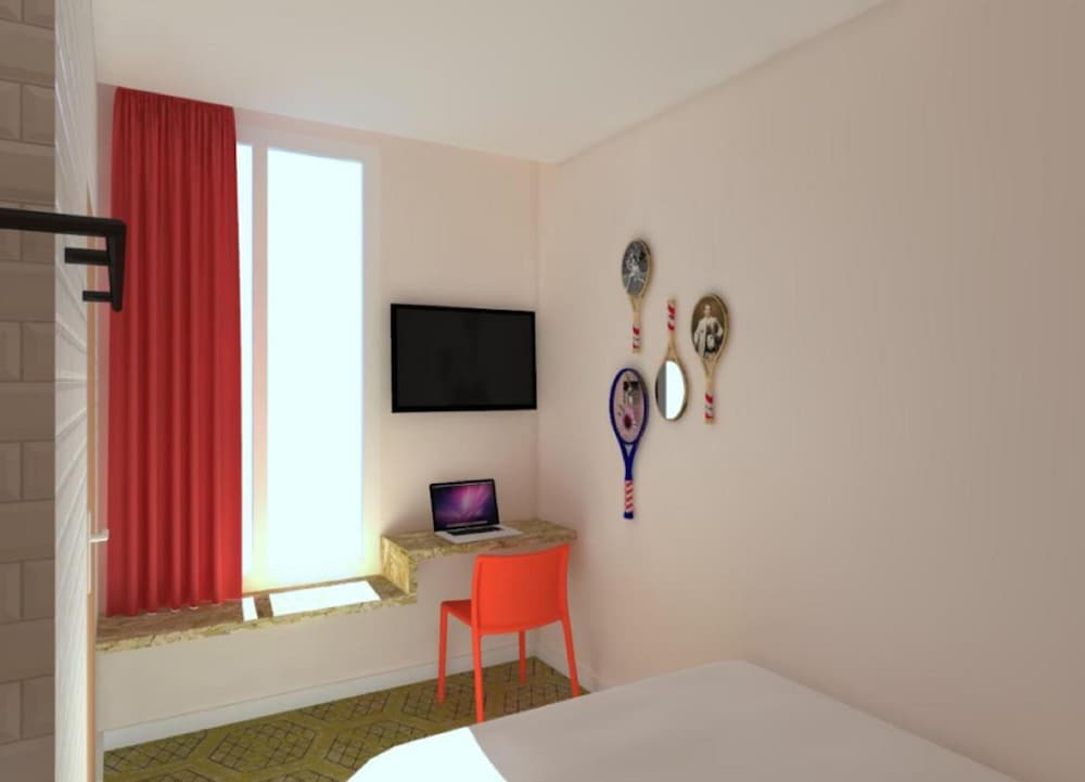 Habitación Pure con 1 cama doble del hotel Greet Boulogne Billancourt Paris. Foto 1