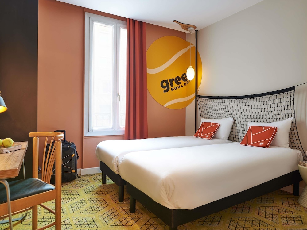 Habitación Pop con 2 camas individuales del hotel Greet Boulogne Billancourt Paris