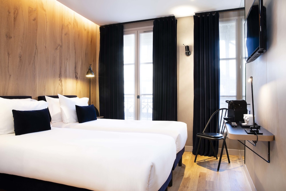 Habitación Confort con 2 camas individuales del hotel Jardin Des Plantes