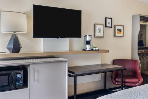 Habitación adaptada para personas con movilidad reducida - Cama grande del hotel Holiday Inn Auburn-finger Lakes Region, An Ihg. Foto 5