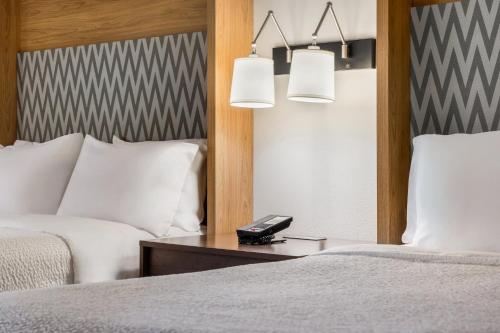 Habitación Doble Estándar con 2 camas grandes del hotel Holiday Inn Auburn-finger Lakes Region, An Ihg. Foto 7