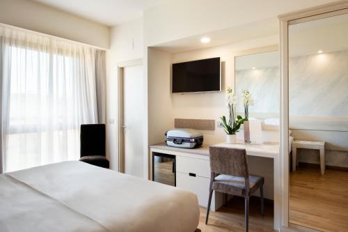 Habitación Doble Estándar del hotel Grifone Firenze. Foto 2