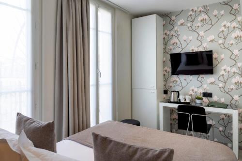 Habitación Doble con balcón del hotel Brady – Gare De L’est. Foto 6