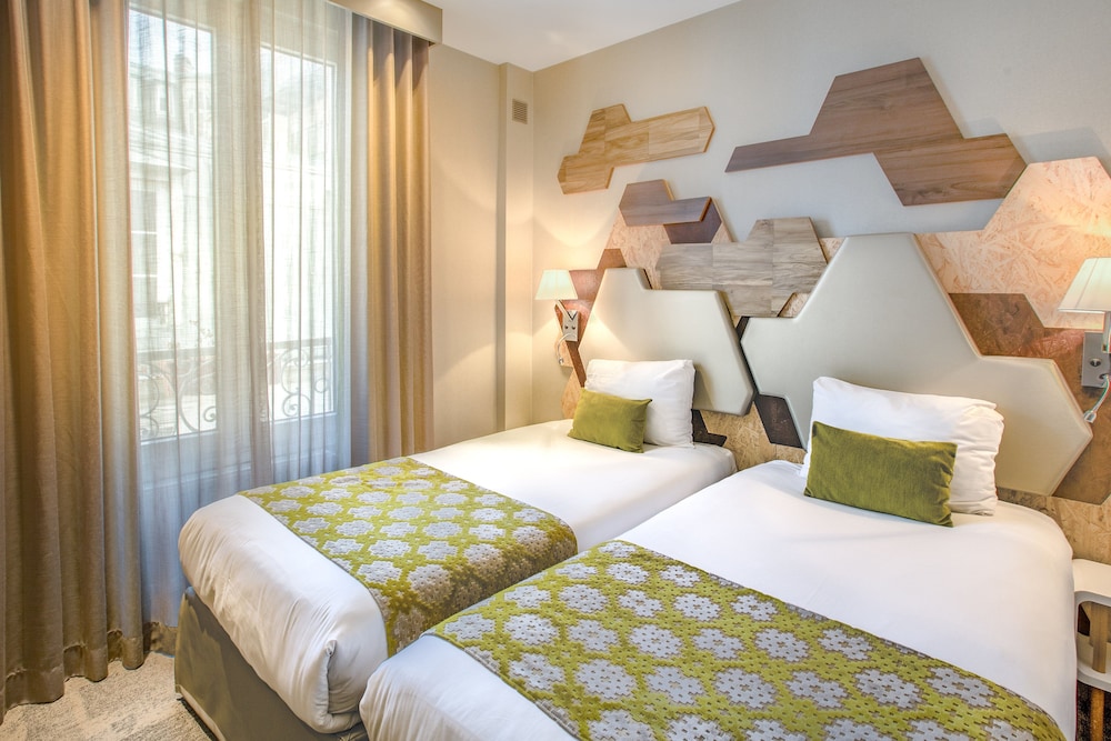 Habitación con 2 camas individuales del hotel Prince Albert Wagram