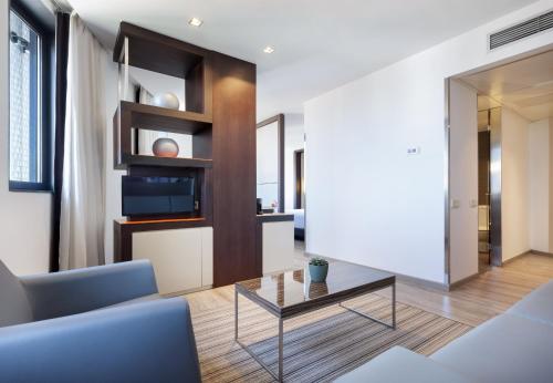 Suite Junior del hotel Barcelona Condal Mar Affiliated By Meliá. Foto 2