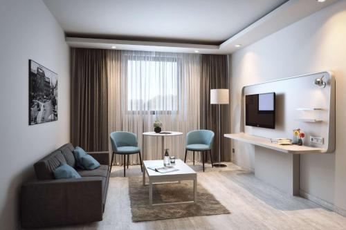 Apartamento de 1 dormitorio del hotel Park Inn By Radisson Danube Bratislava. Foto 1