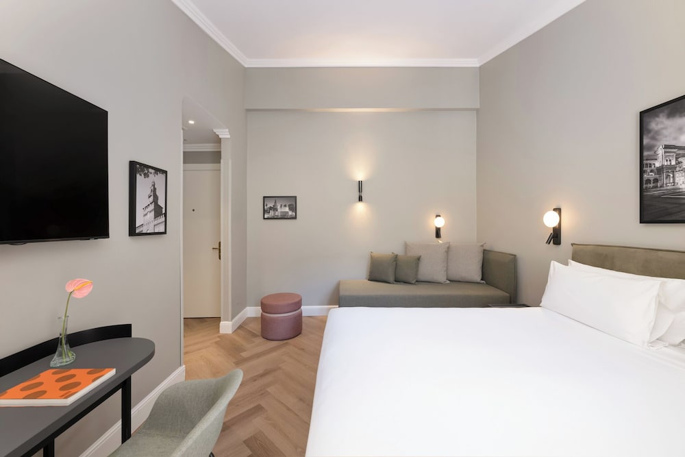 Habitación Deluxe doble (with Sofa Bed) del hotel UNAHOTELS Galles Milano. Foto 2