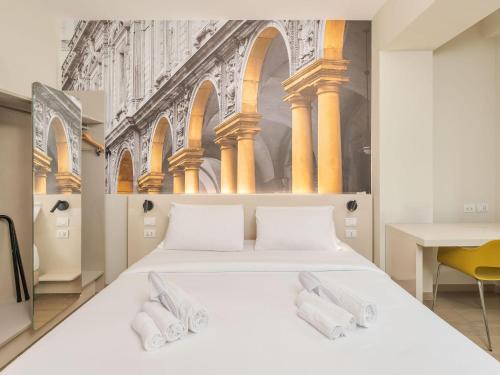 Habitación Doble adaptada para personas con movilidad reducida del hotel B&B MILANO Central Station