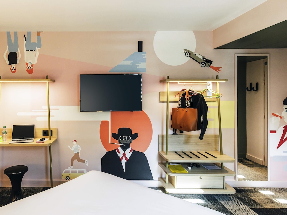 Habitación Estándar con 1 cama doble del hotel ibis Styles Lyon Confluence. Foto 6