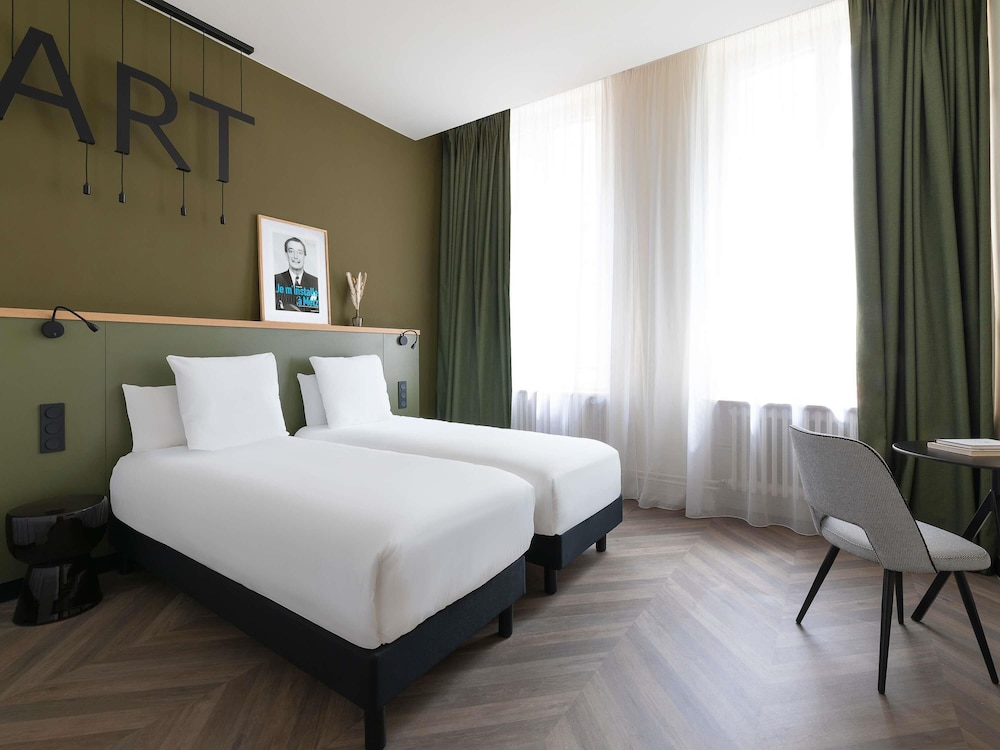 Habitación Clásica - 2 camas individuales del hotel Mercure Grand Metz Centre Cathédrale. Foto 3