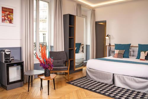 Suite Junior con balcón del hotel Petit Lafayette