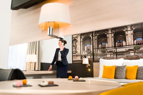Habitación Privilege del hotel Mercure Budapest City Center. Foto 9