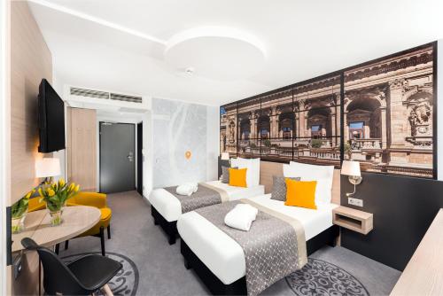 Habitación Doble Privilege - 2 camas del hotel Mercure Budapest City Center. Foto 7