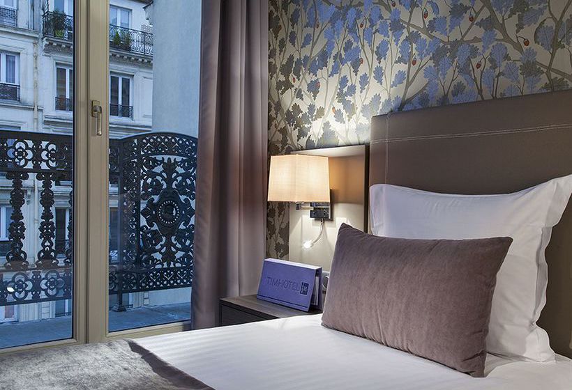 Habitación Individual Confort del hotel Timhotel Opera Blanche Fontaine. Foto 4