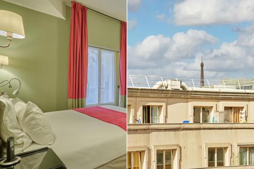 Habitación Doble con vistas a la calle del hotel Orchidée. Foto 4