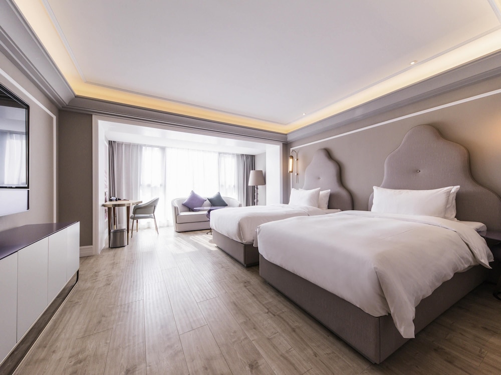 Habitación Deluxe, 2 camas individuales del hotel Mercure Xi'an Downtown. Foto 1