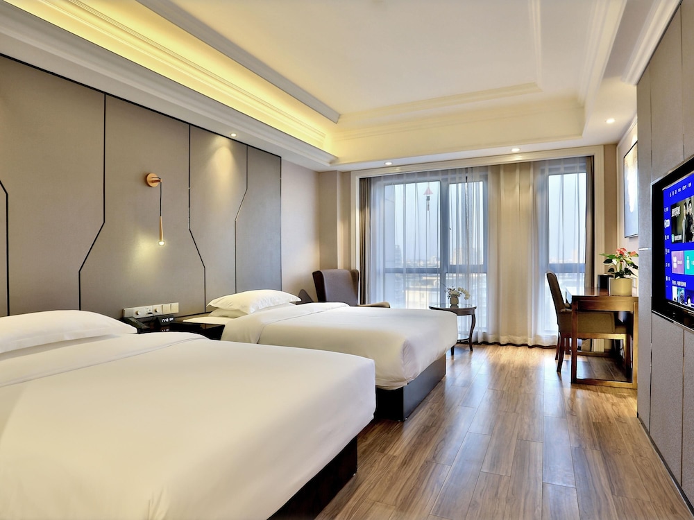 Habitación superior con 2 camas individuales del hotel Mercure Hangzhou Liping