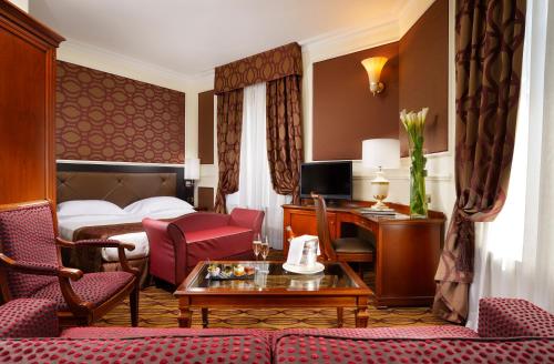 Suite Junior del hotel Grand Visconti Palace. Foto 2
