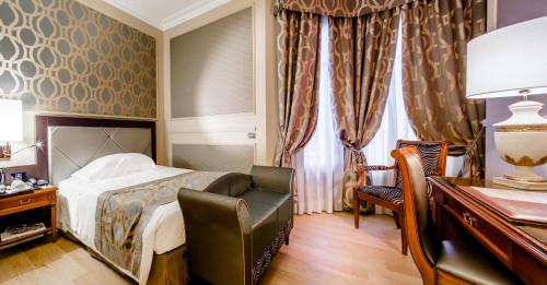 Habitación Individual del hotel Grand Visconti Palace. Foto 4