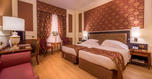 Habitación Doble Superior - 2 camas del hotel Grand Visconti Palace. Foto 4