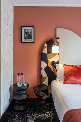 Habitación Doble Estándar del hotel L'hôtel Royal Saint Germain. Foto 14