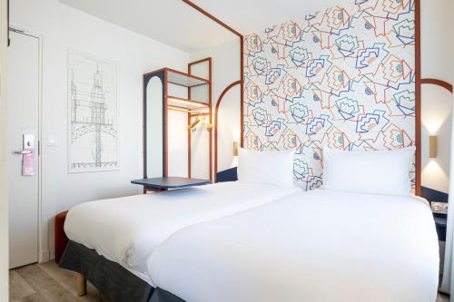 Habitación Doble Estándar - 2 camas del hotel Ibis Styles Paris Eiffel Cambronne. Foto 7