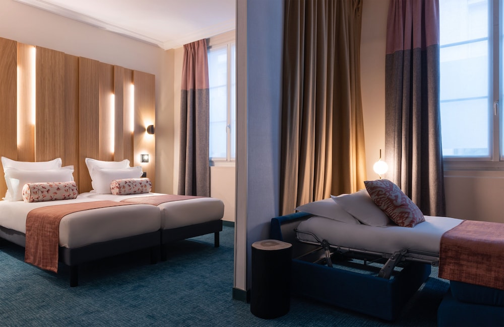 Suite junior del hotel Leonardo Boutique Hotel Paris Opera