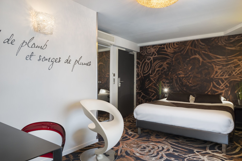 Habitación familiar del hotel Le Bon