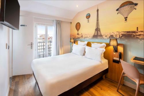 Habitación Doble Estándar del hotel Hotel Apolonia Paris Mouffetard, Sure Hotel Collection by BW. Foto 1