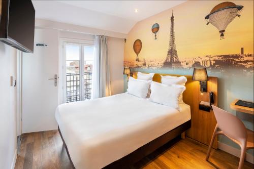 Habitación Doble Estándar del hotel Hotel Apolonia Paris Mouffetard, Sure Hotel Collection by BW. Foto 15