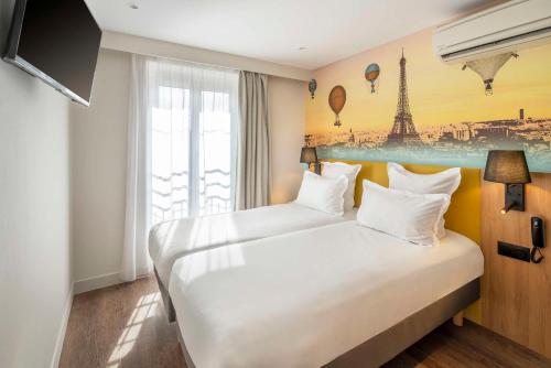 Habitación Doble Estándar - 2 camas del hotel Hotel Apolonia Paris Mouffetard, Sure Hotel Collection by BW