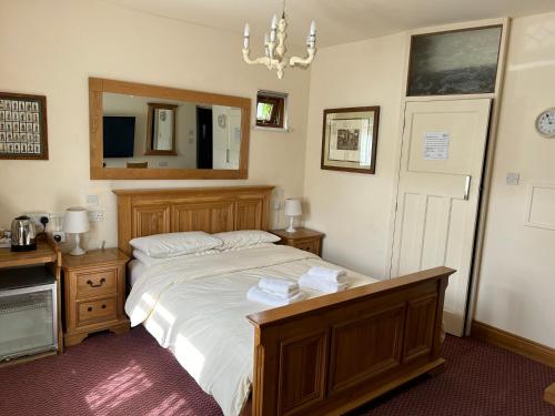 Habitación Deluxe con cama extragrande del hotel Oakwood Bed And Breakfast Heathrow