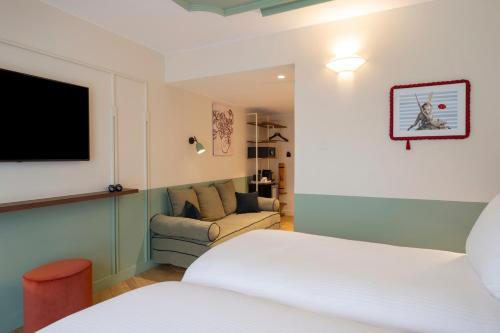 Superior Twin Room - L'Affranchie del hotel Urban Hive Paris