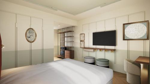 Junior Suite Twin - L'Audacieuse del hotel Urban Hive Paris. Foto 3