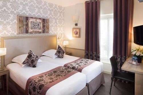 Habitación Twin Superior del hotel Monceau Wagram