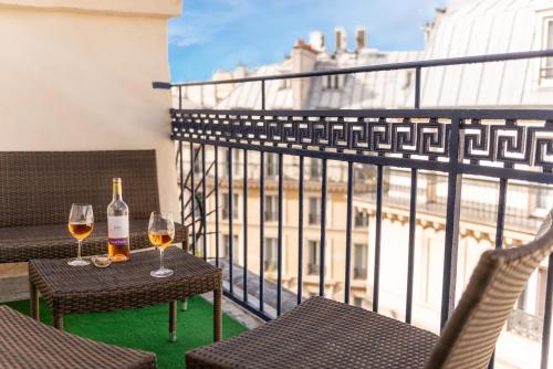 Suite Junior con terraza del hotel Maison Axel Opera