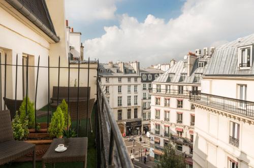 Suite Junior con terraza del hotel Maison Axel Opera. Foto 1