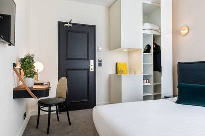 Habitación Doble Estándar - 1 o 2 camas del hotel Le Friedland. Foto 1