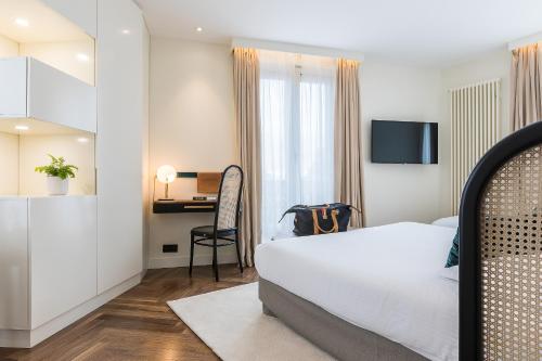 Habitación Doble Deluxe del hotel Le Friedland. Foto 1