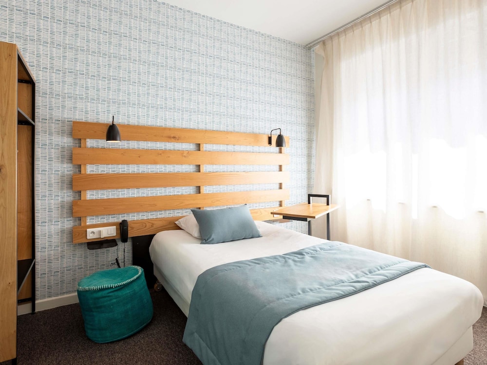 Habitación estándar, 1 cama individual del hotel Ibis Styles Calais Centre. Foto 4