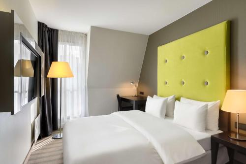 Habitación cómoda del hotel Radisson Blu Sobieski