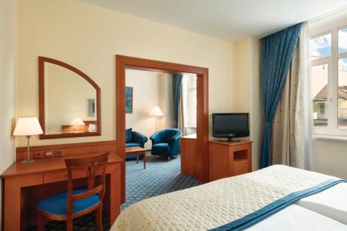 Suite del hotel Ramada By Wyndham Prague City Centre. Foto 6