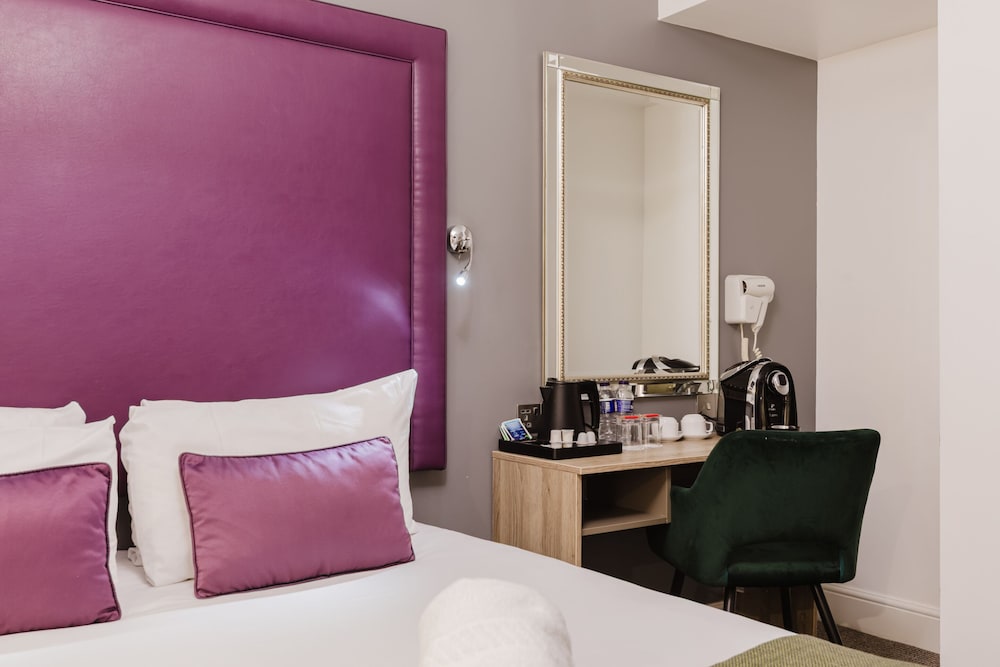 Habitación estándar doble, baño privado del hotel The Porchester. Foto 9