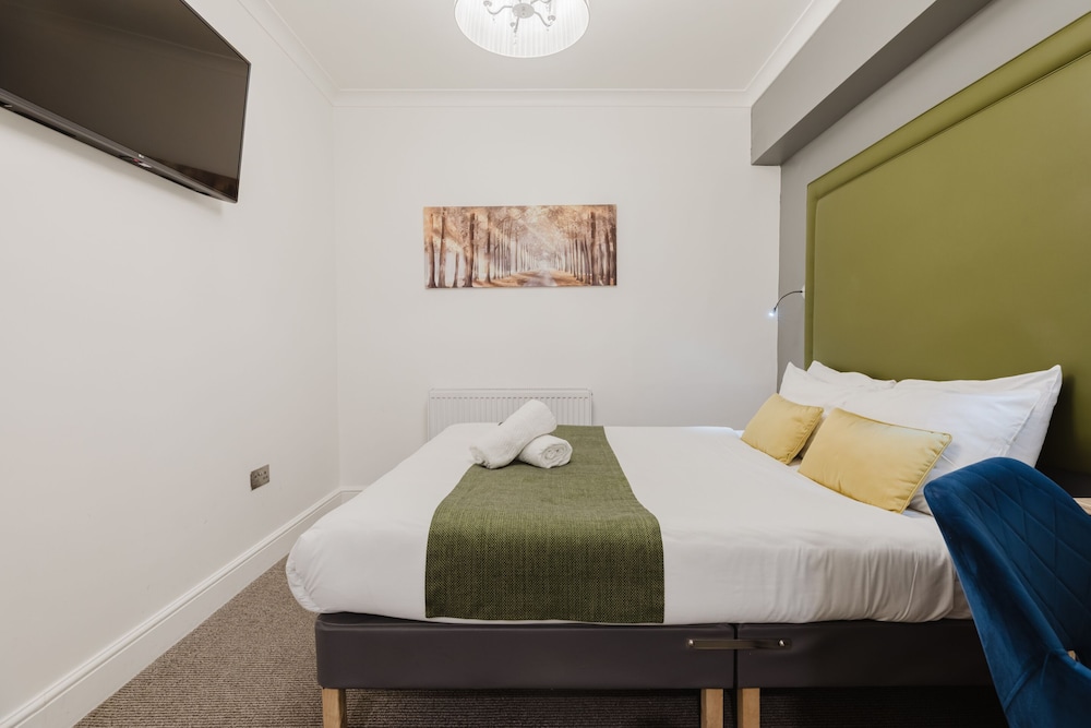 Habitación estándar doble, baño privado del hotel The Porchester. Foto 33