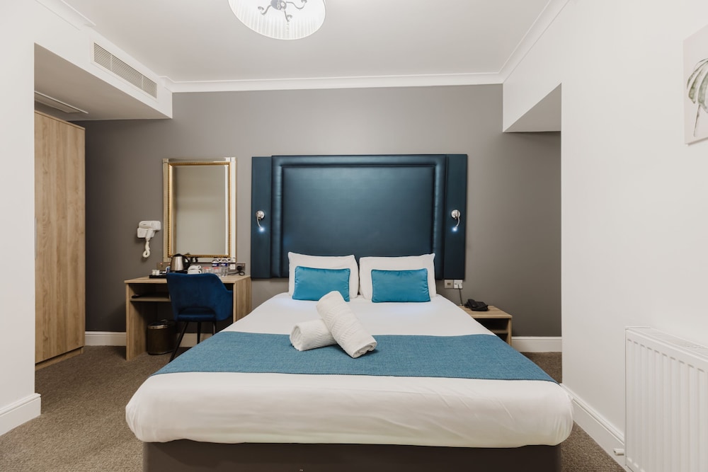 Habitación estándar doble, baño privado del hotel The Porchester. Foto 35