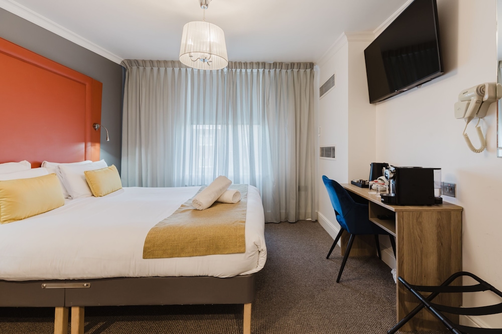 Habitación ejecutiva doble, baño privado del hotel The Porchester. Foto 26