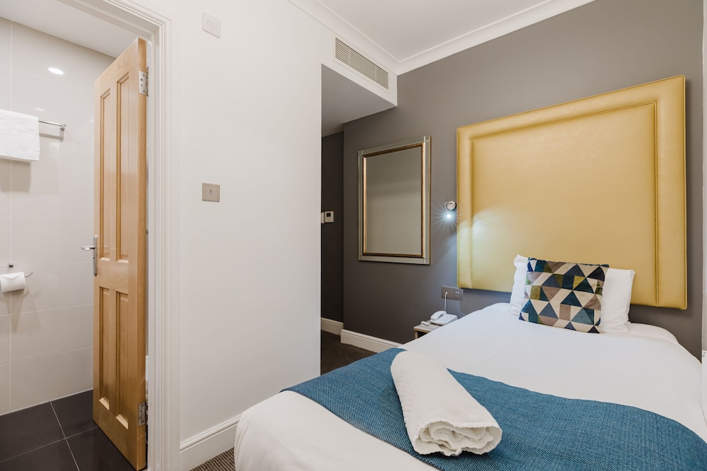 Habitación individual estándar, baño privado del hotel The Porchester. Foto 7