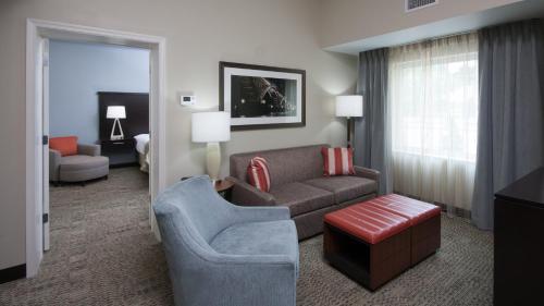 Suite con ducha a ras de suelo adaptada para personas de movilidad reducida - No fumadores del hotel Staybridge Suites Buffalo-Amherst